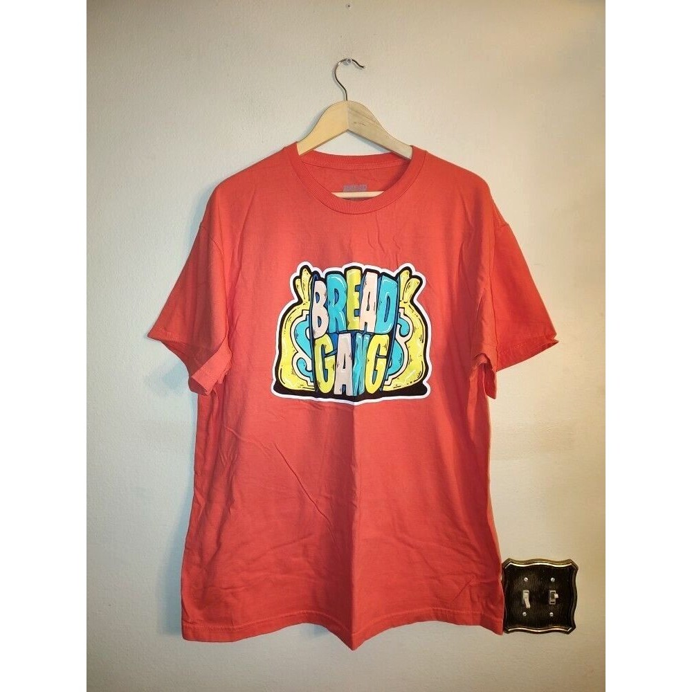 Men's Bread Gang Orange T-Shirt Size XL